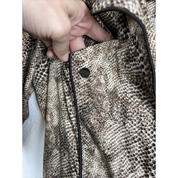 Snap Retro‎ Fit Flare 50's Style Snake Print Skater Dress 3 Rockabilly Coquette - Picture 11 of 16